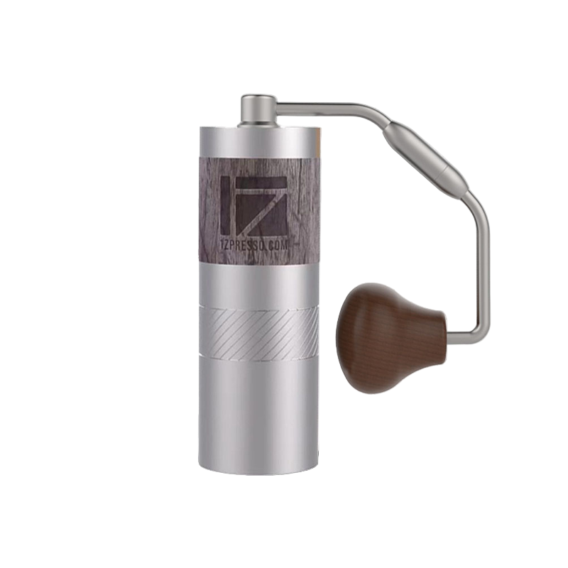 1Zpresso Q foldable hand coffee grinder - Silver
